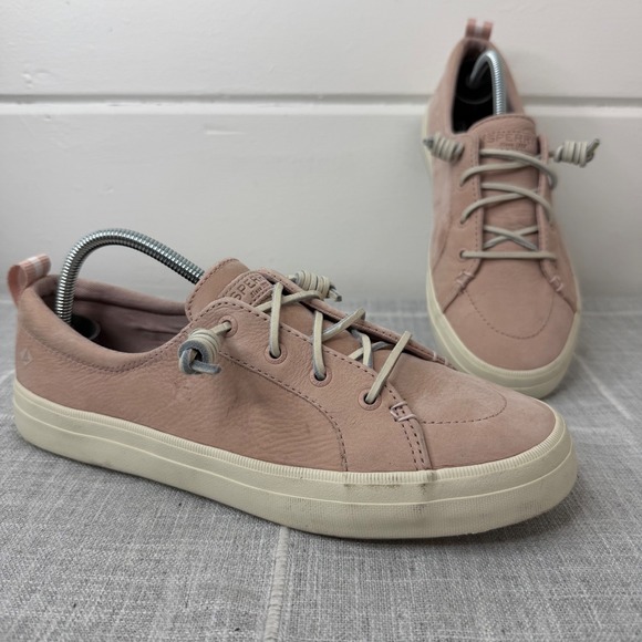 Sperry Shoes - Sperry Womens 8.5 Crest Vibe Pink Rose Slip On Sneakers‎ Washable